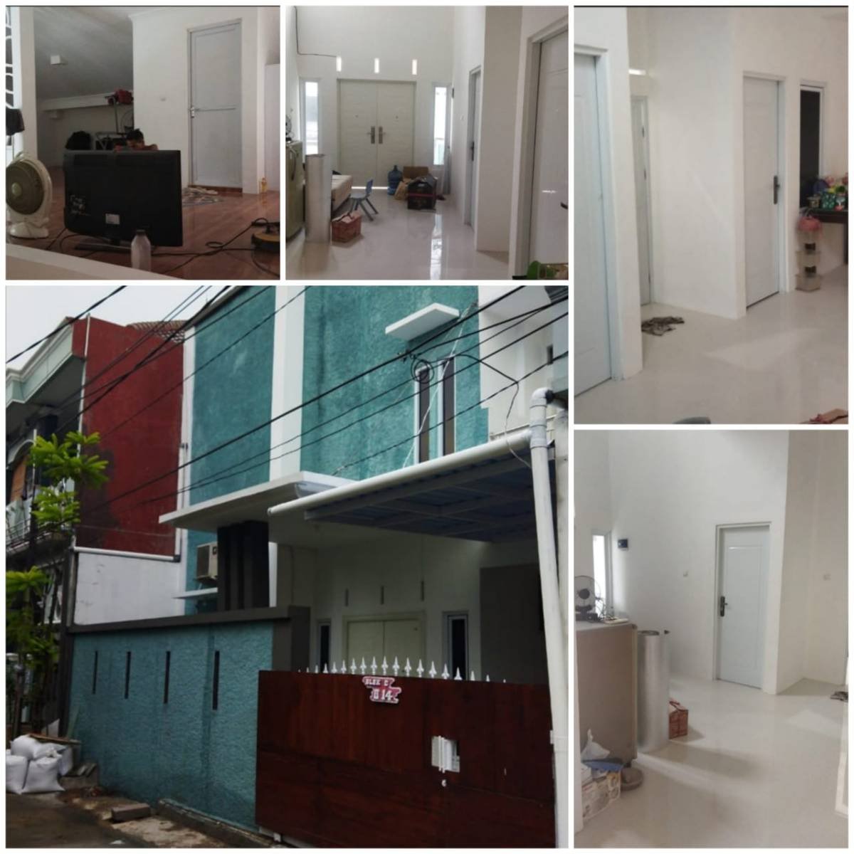 Renovasi rumah tinggal di Taman Galaxy, Bekasi