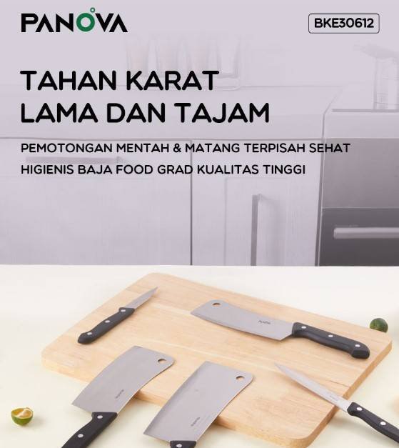 Pisau Dapur Set Pisau BKE30612 Bonbox