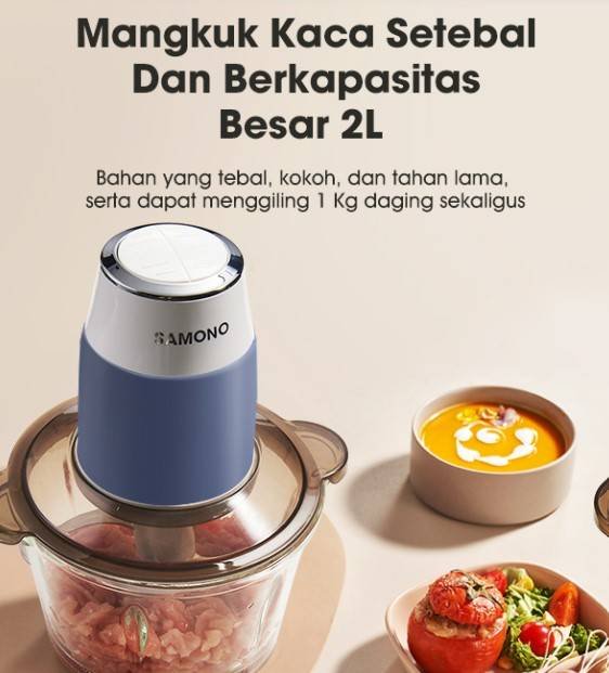 Food Chopper Berkapasitas 2L SW069S Samono