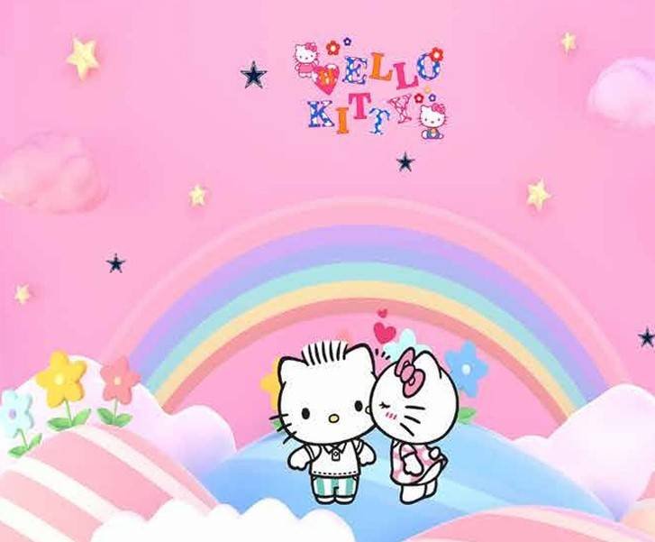 Tema Hello Kitty-Serat Jeruk Glitter