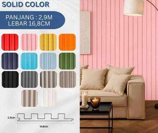 Wallpanel kisi 2.0cm Solid