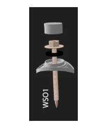Aksesoris Atap Alderon Weather Seal - Grey Doff, Ws02