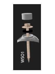 Aksesoris Atap Alderon Weather Seal - White Doff, Ws02