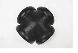 Aksesoris Atap BMI Monier Cap 4 Way Apex Solid - Black