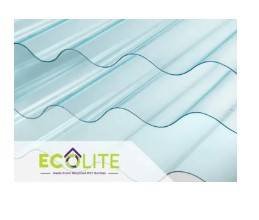 Atap Spandek Ecolite Clear Tebal 1mm - Panjang 4 Meter