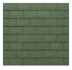 Atap Bitumen Tegola Premium Rectangular ( 2 Tone Green )