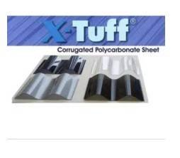 Polycarbonate X-Tuff Greca - Bronze, Panjang 6m