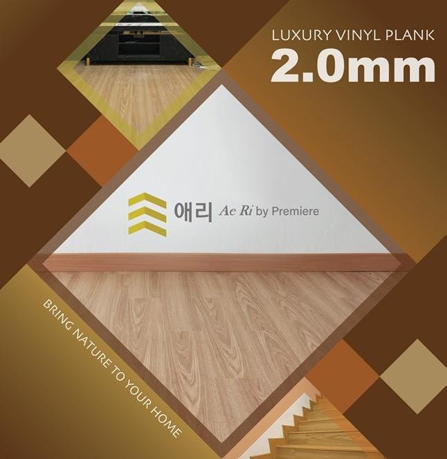 Vinyl Lantai 2.0mm Wood Aeri