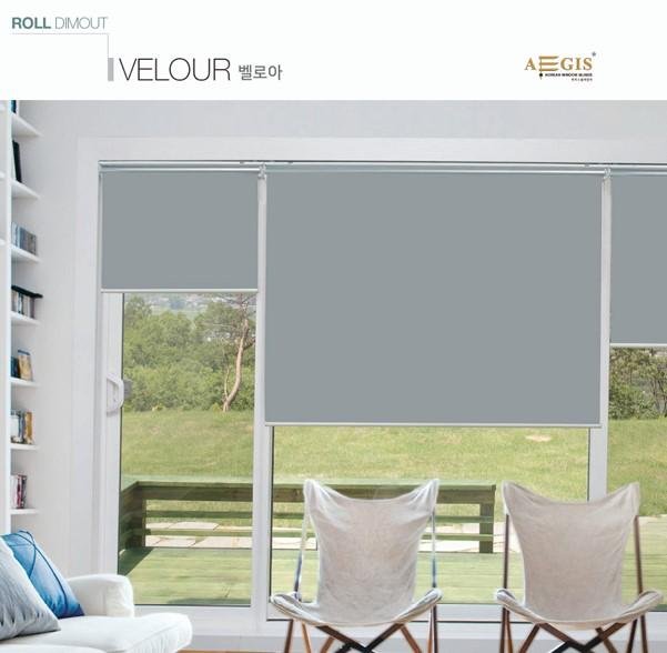 Roller Blinds Dimout Velour
