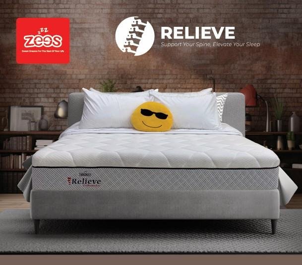 Relieve Uk. 160x200 Springbed