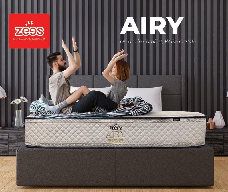 Airy Uk. 160x200 Springbed