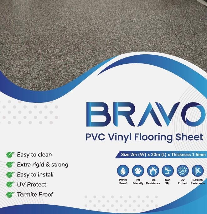 Vinyl Lantai 1.5mm Bravo